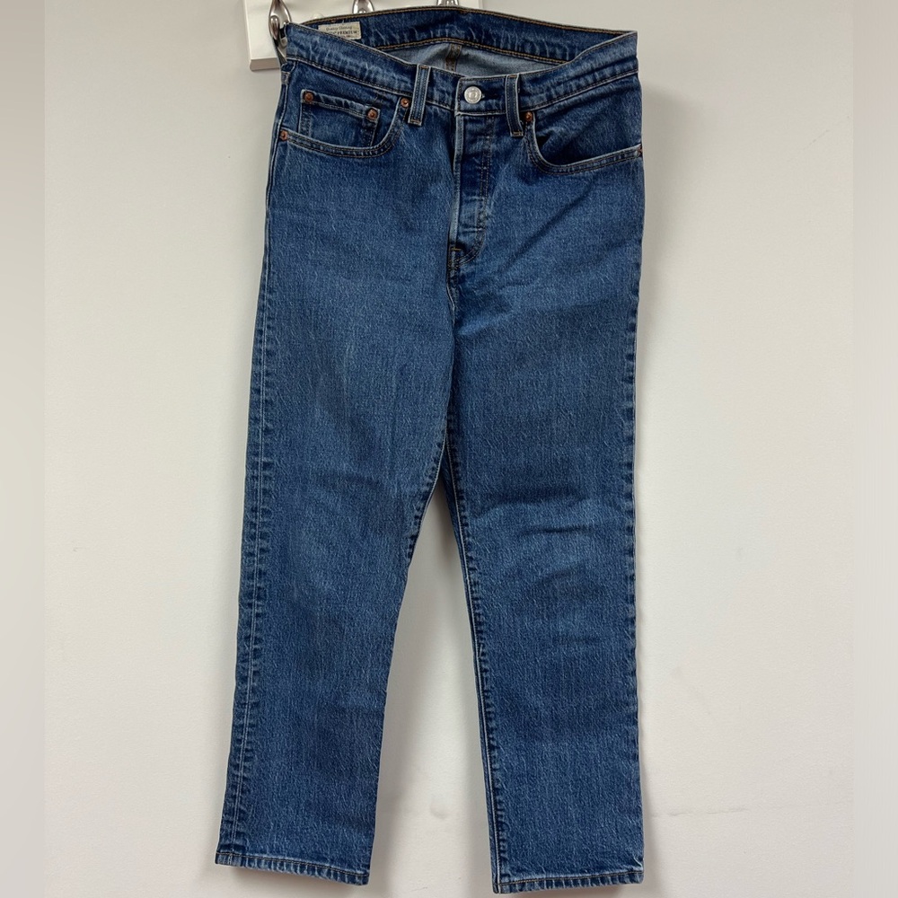 Levi’s Strauss & Co. 501 Women’s Blue button fly Jeans size W27 L26